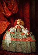 Diego Velazquez Portrat der Infantin Margarita als junges Madchen oil painting on canvas